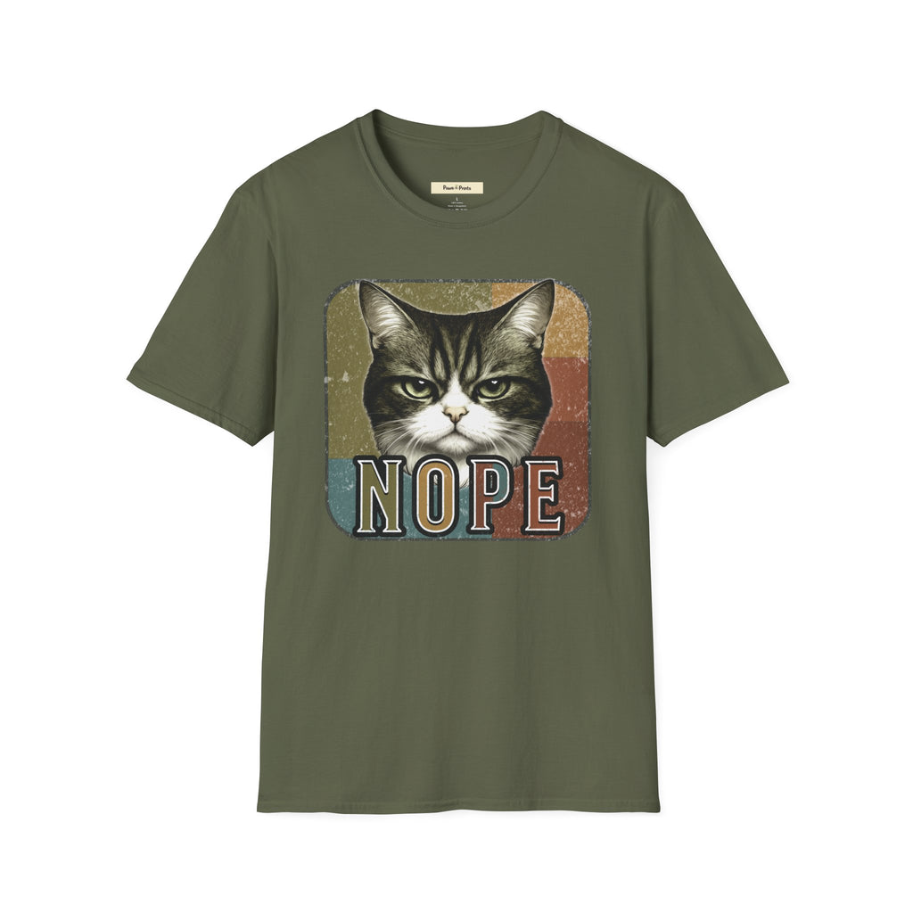 Nope- Cat T-Shirt