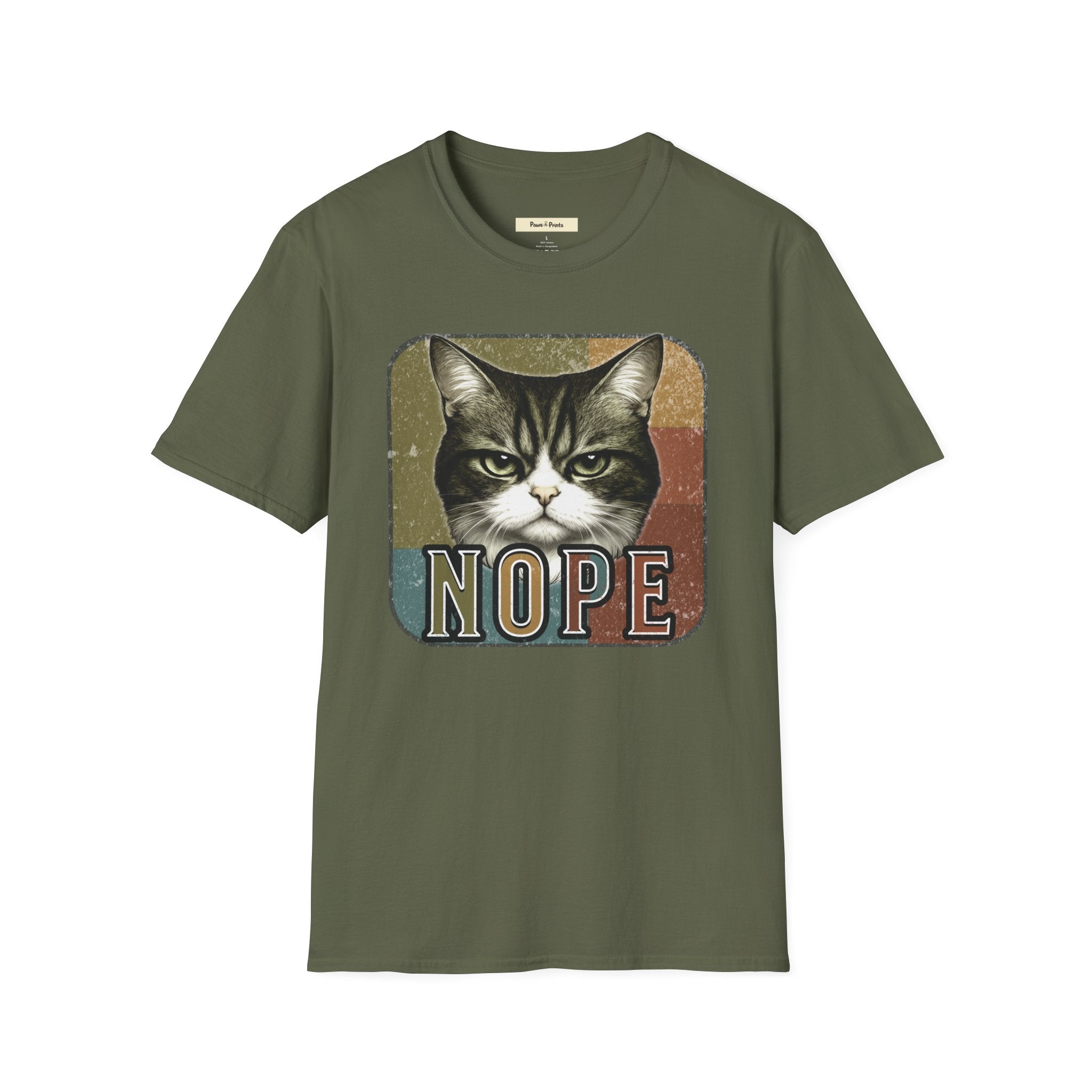Nope- Cat T-Shirt