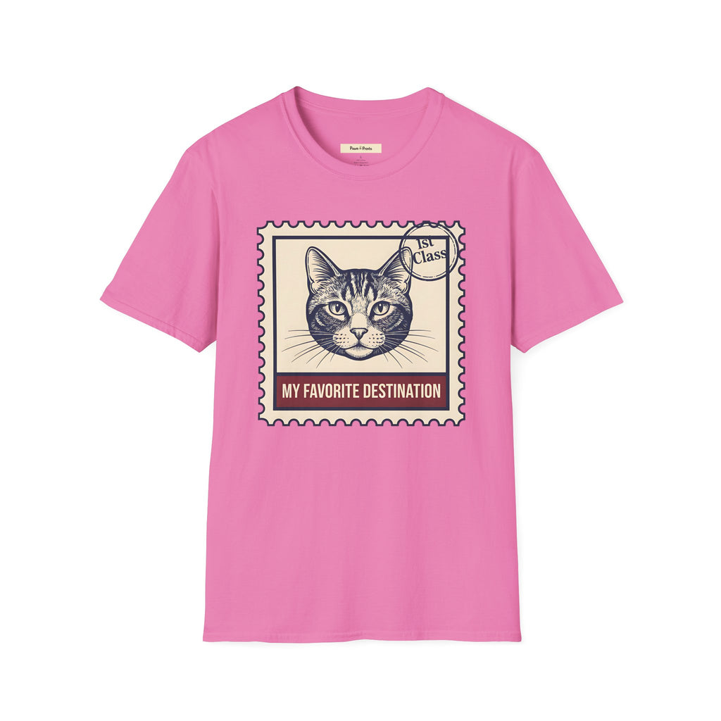 My Favorite Destination Cat T-Shirt