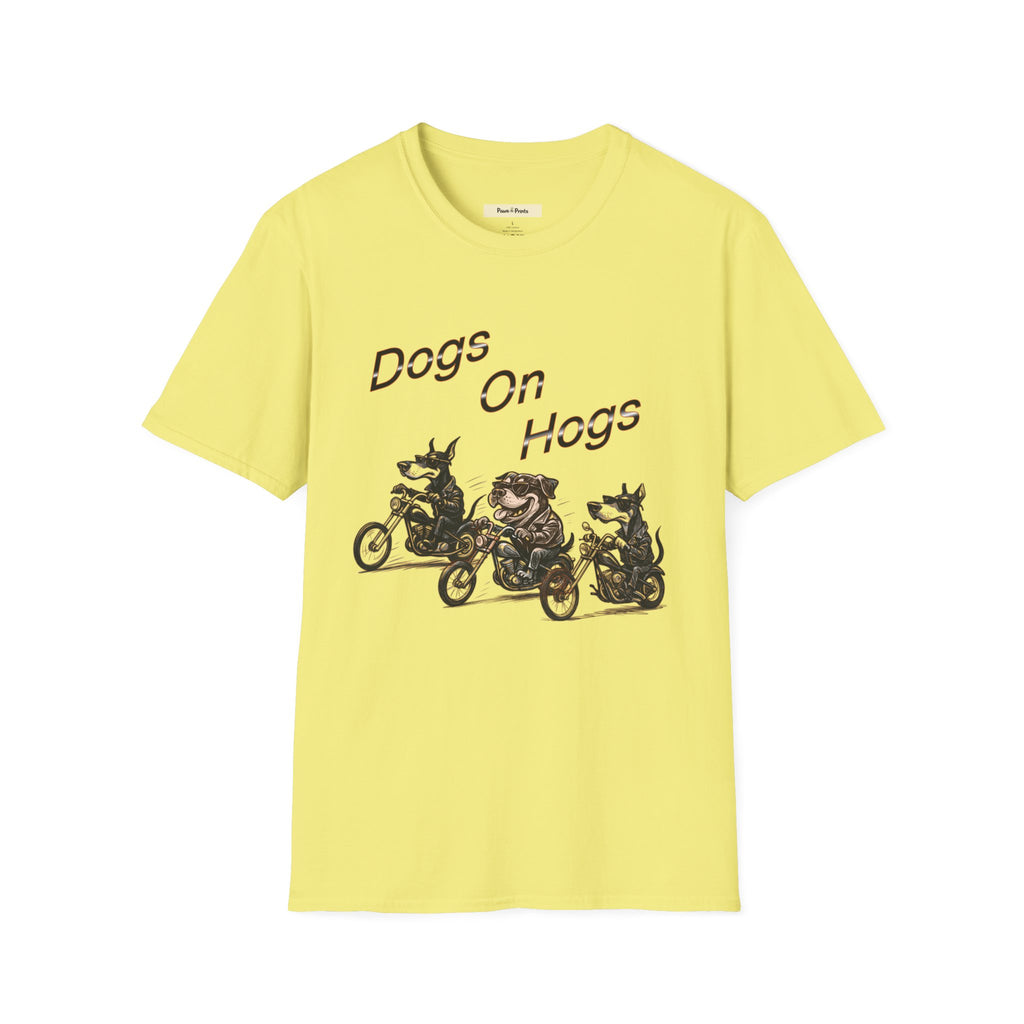 Dogs On Hogs T-Shirt