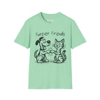 Furever Friends- Cat and Dog T-Shirt