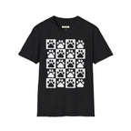 Dog Paw Chess Board T-Shirt