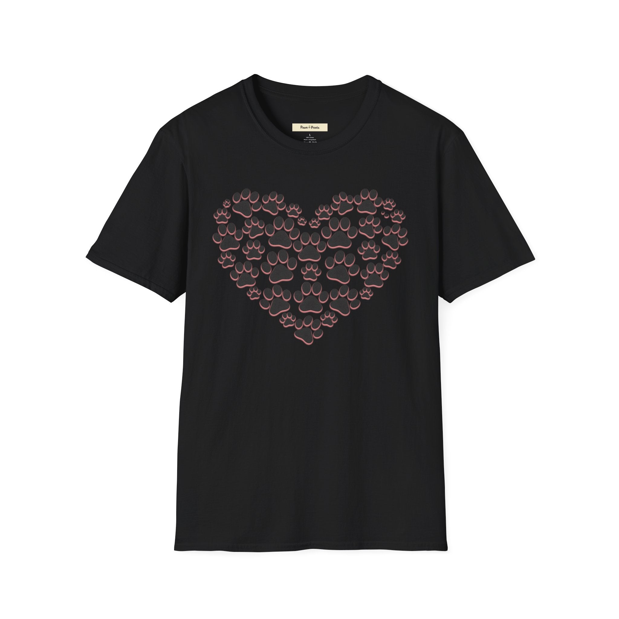 Cat Paw Heart T-Shirt