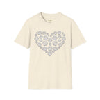 Cat Paw Heart T-Shirt