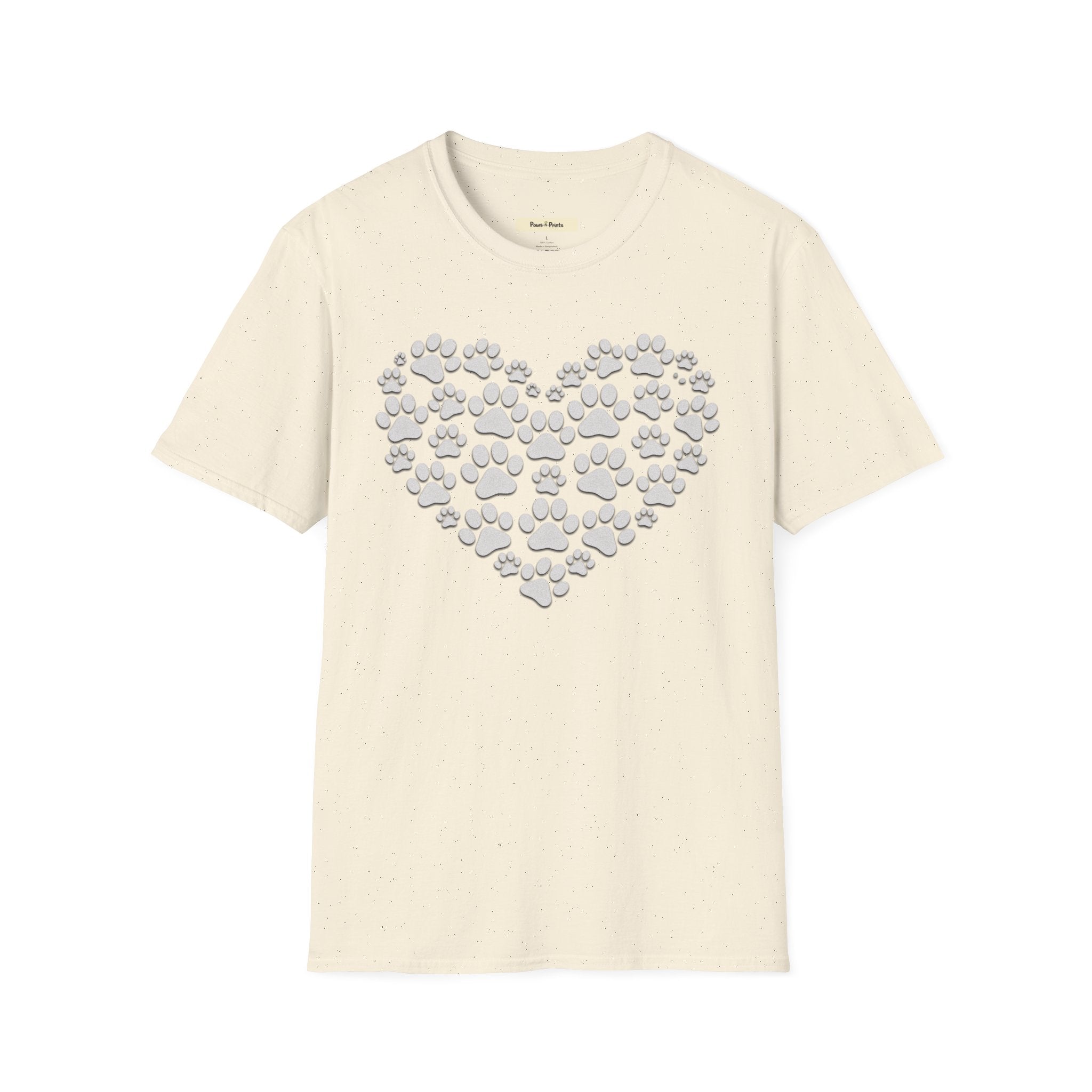Cat Paw Heart T-Shirt