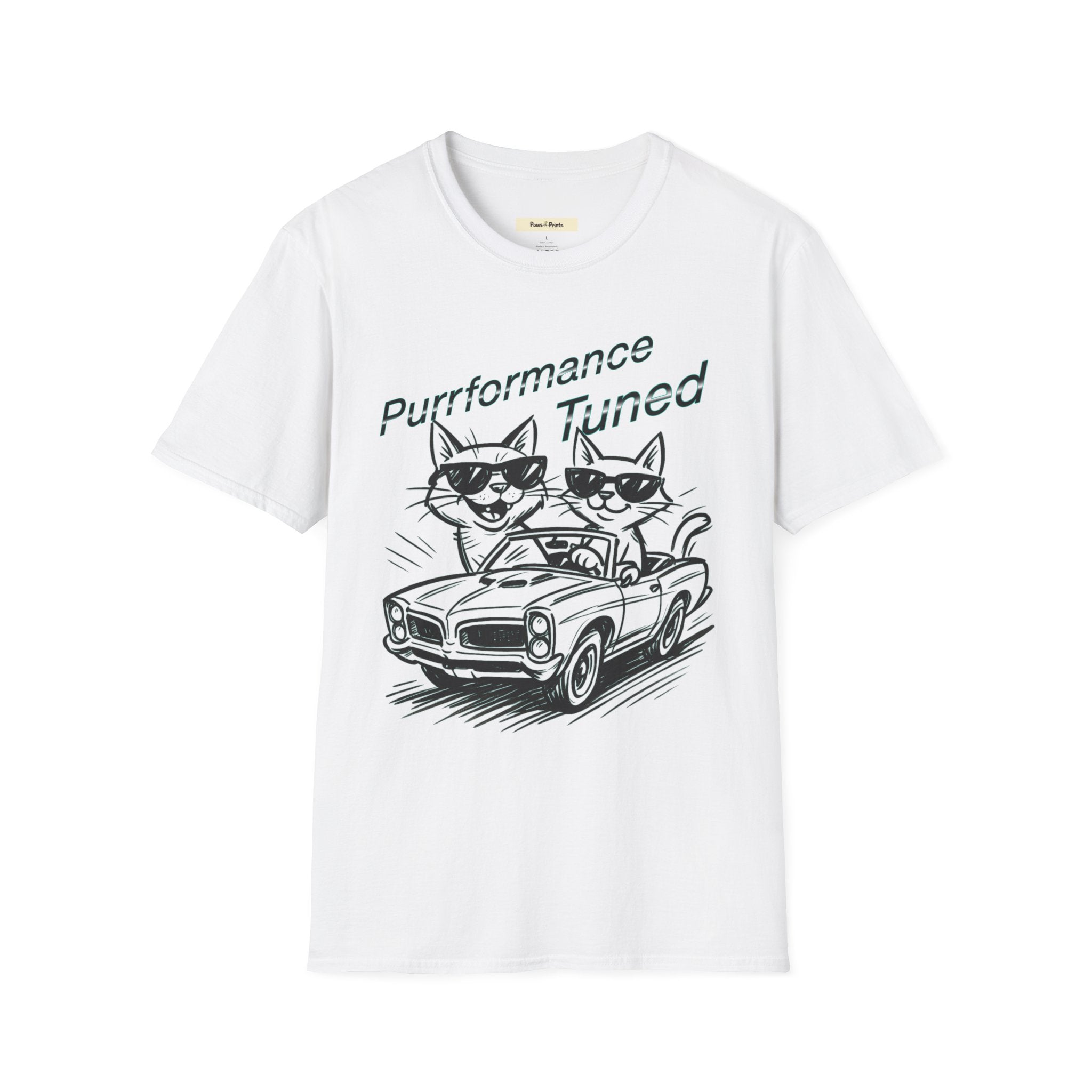 Purrformance Tuned Cat T-Shirt
