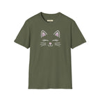 Happy Kittie Face Cat T-Shirt
