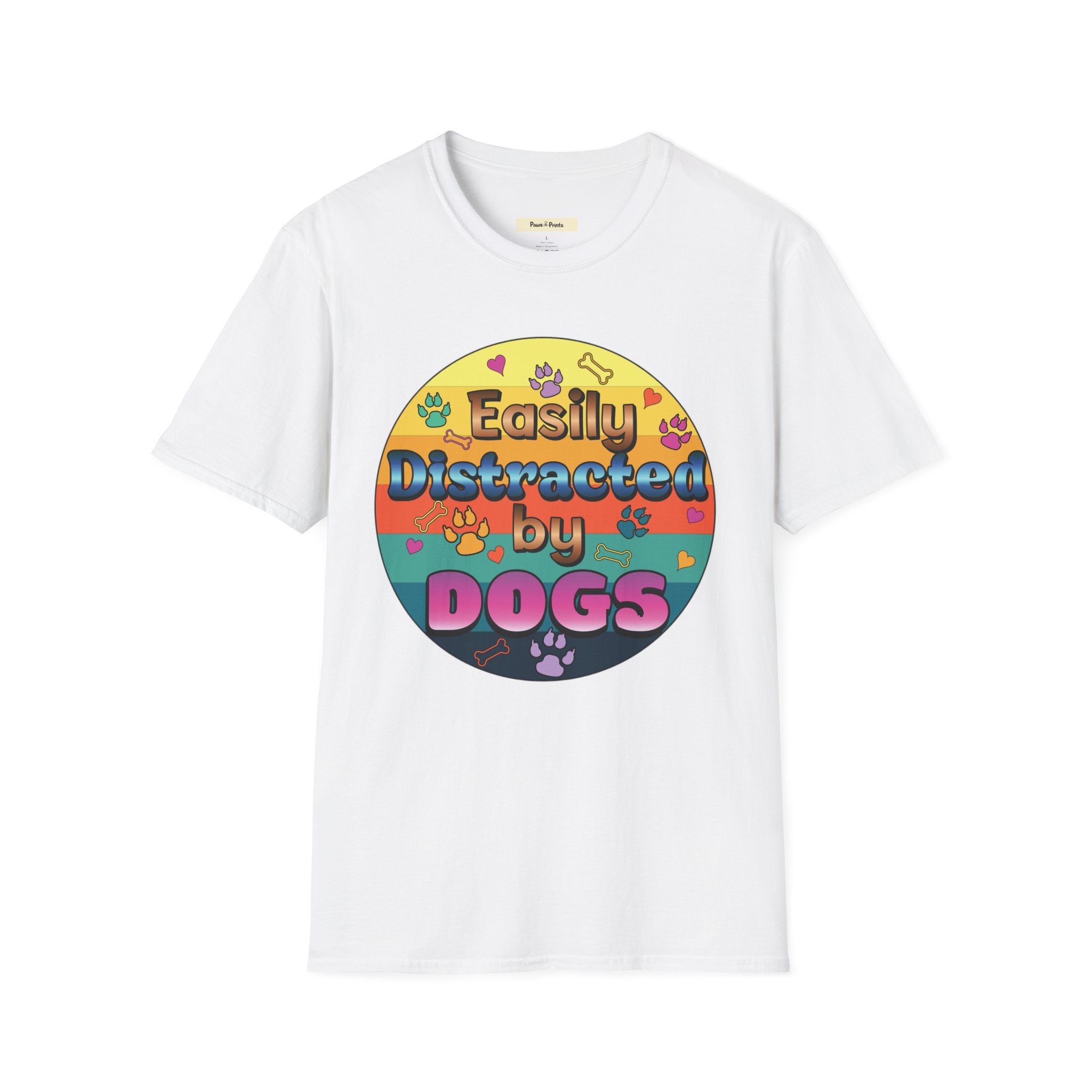 Easily Distracted By Dogs T-Shirt