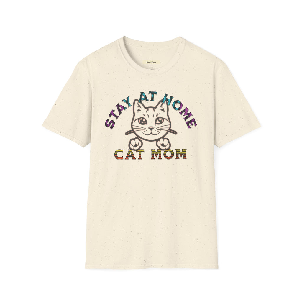 Stay At Home Cat Mom T-Shirt