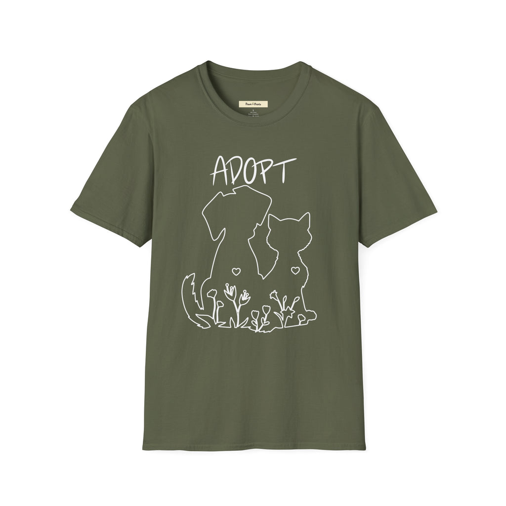 ADOPT Cat & Dog T-Shirt