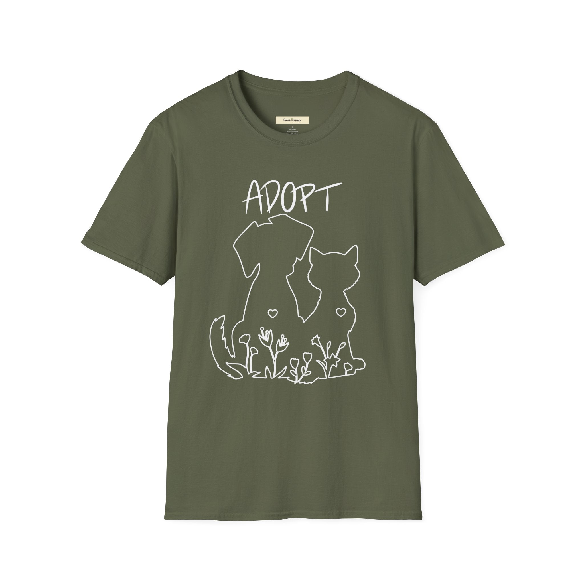 ADOPT Cat & Dog T-Shirt