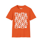 Dog Paw Chess Board T-Shirt