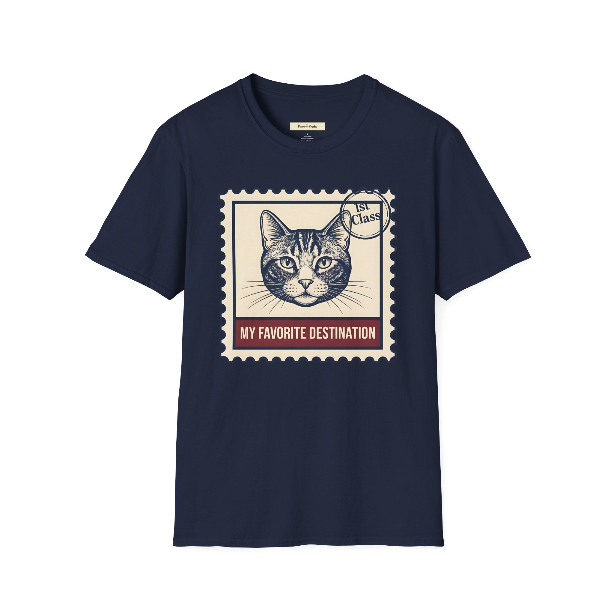 My Favorite Destination Cat T-Shirt
