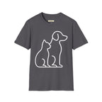 Puppy and Kitten Dog& Cat  T-Shirt