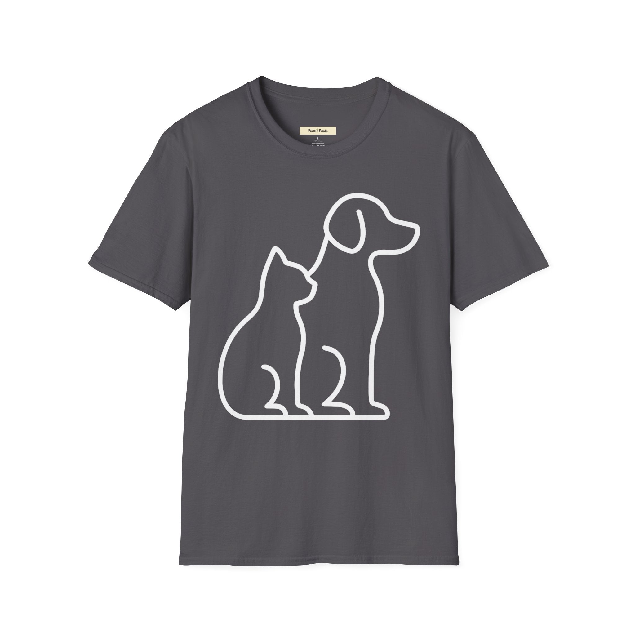 Puppy and Kitten Dog& Cat  T-Shirt