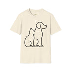 Puppy and Kitten Dog& Cat  T-Shirt
