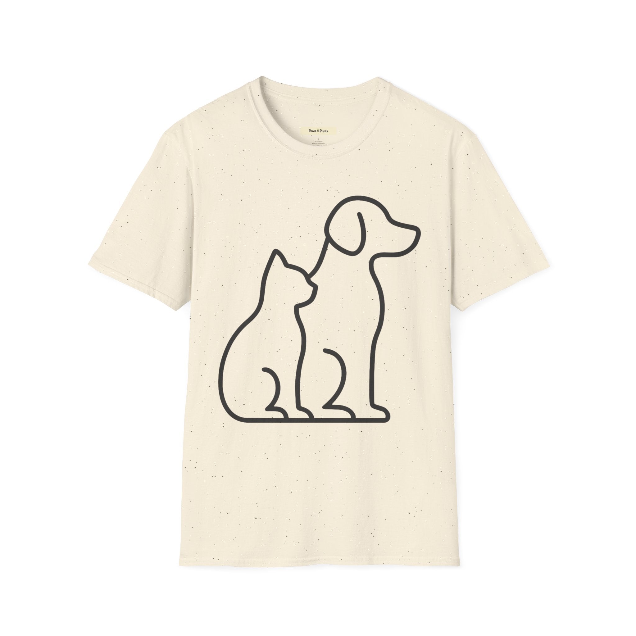 Puppy and Kitten Dog& Cat  T-Shirt