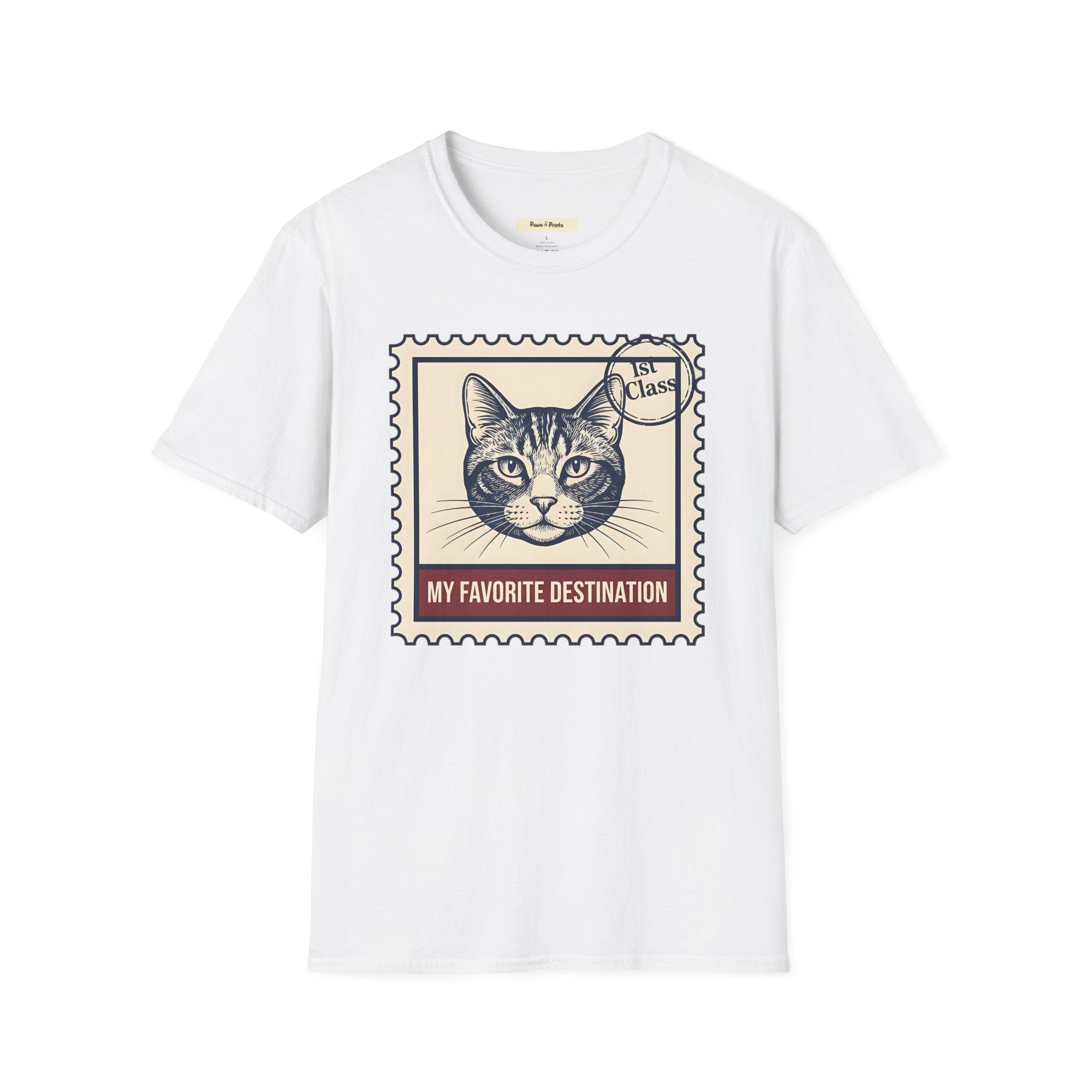 My Favorite Destination Cat T-Shirt