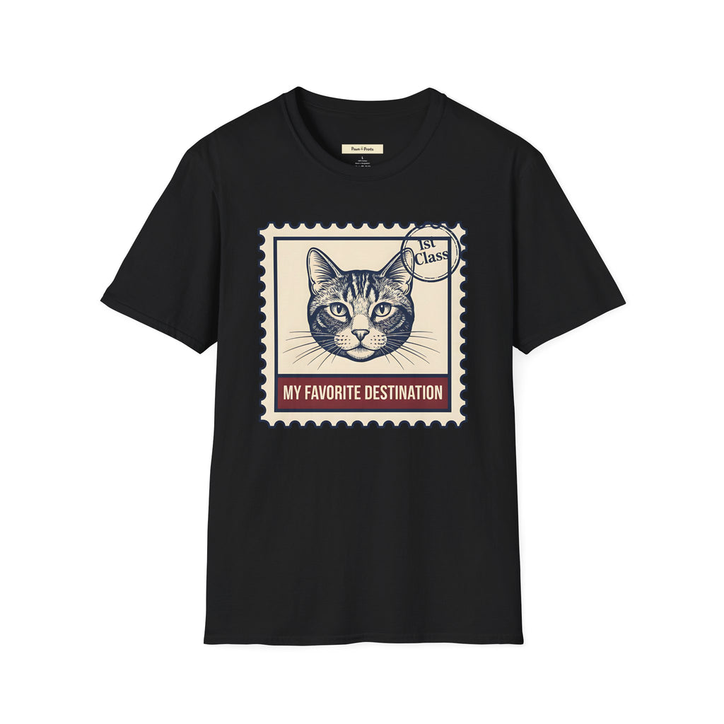My Favorite Destination Cat T-Shirt