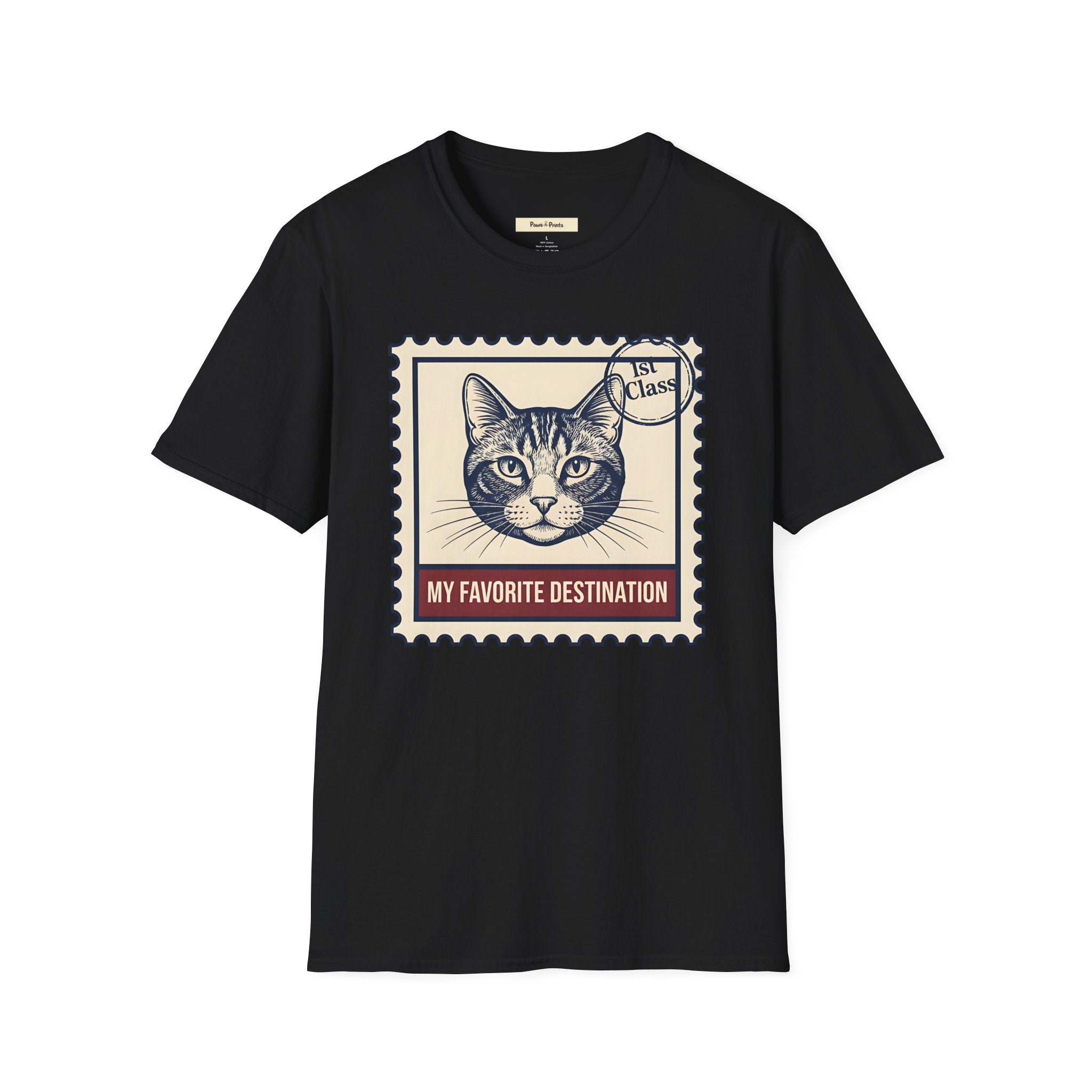 My Favorite Destination Cat T-Shirt