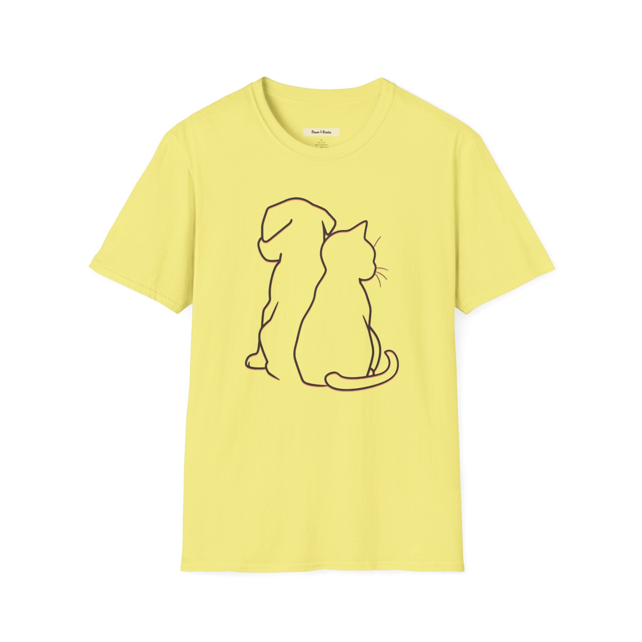 Pup an Kittie Cat & Dog T-Shirt