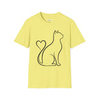 Cat Heart Tail T-Shirt