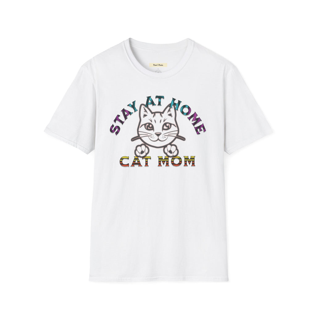 Stay At Home Cat Mom T-Shirt