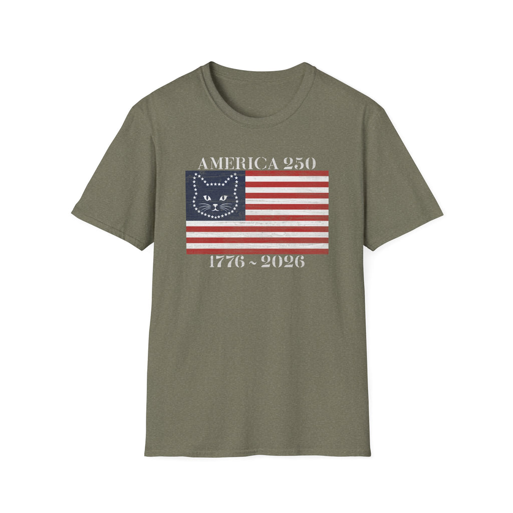America 250 Kitty Flag T-shirt