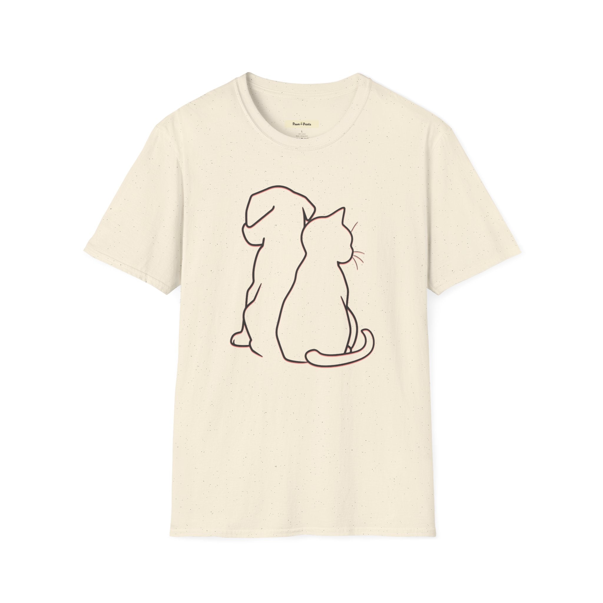 Pup an Kittie Cat & Dog T-Shirt