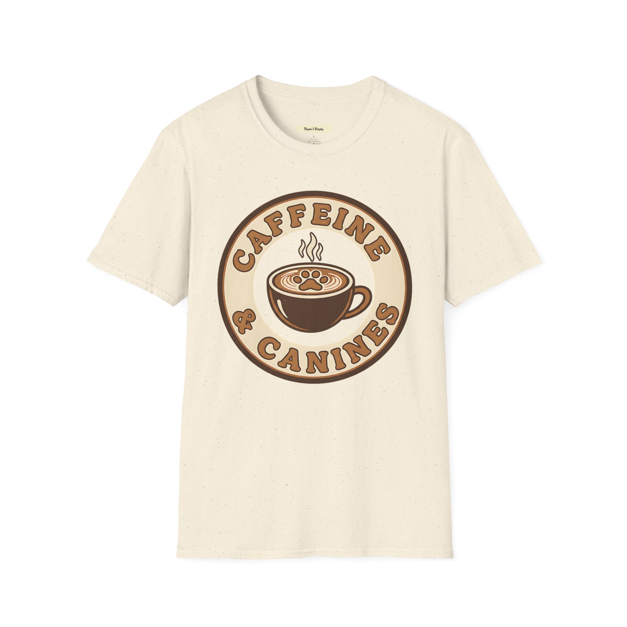 Caffeine & Canines Dog T-Shirt
