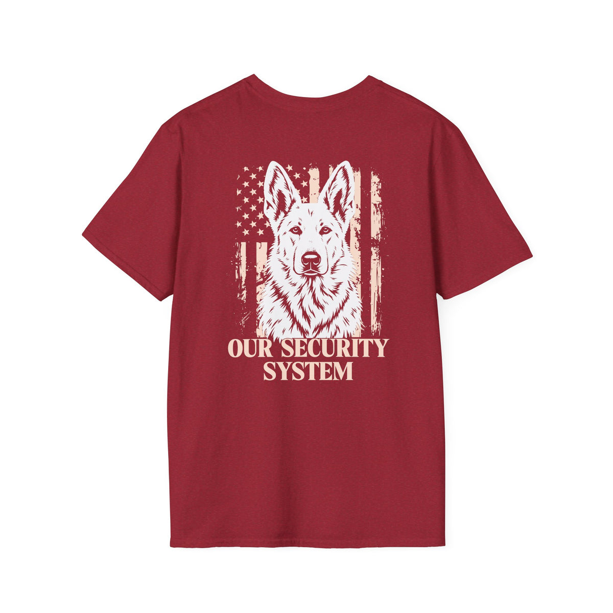 Our Security System Back print
