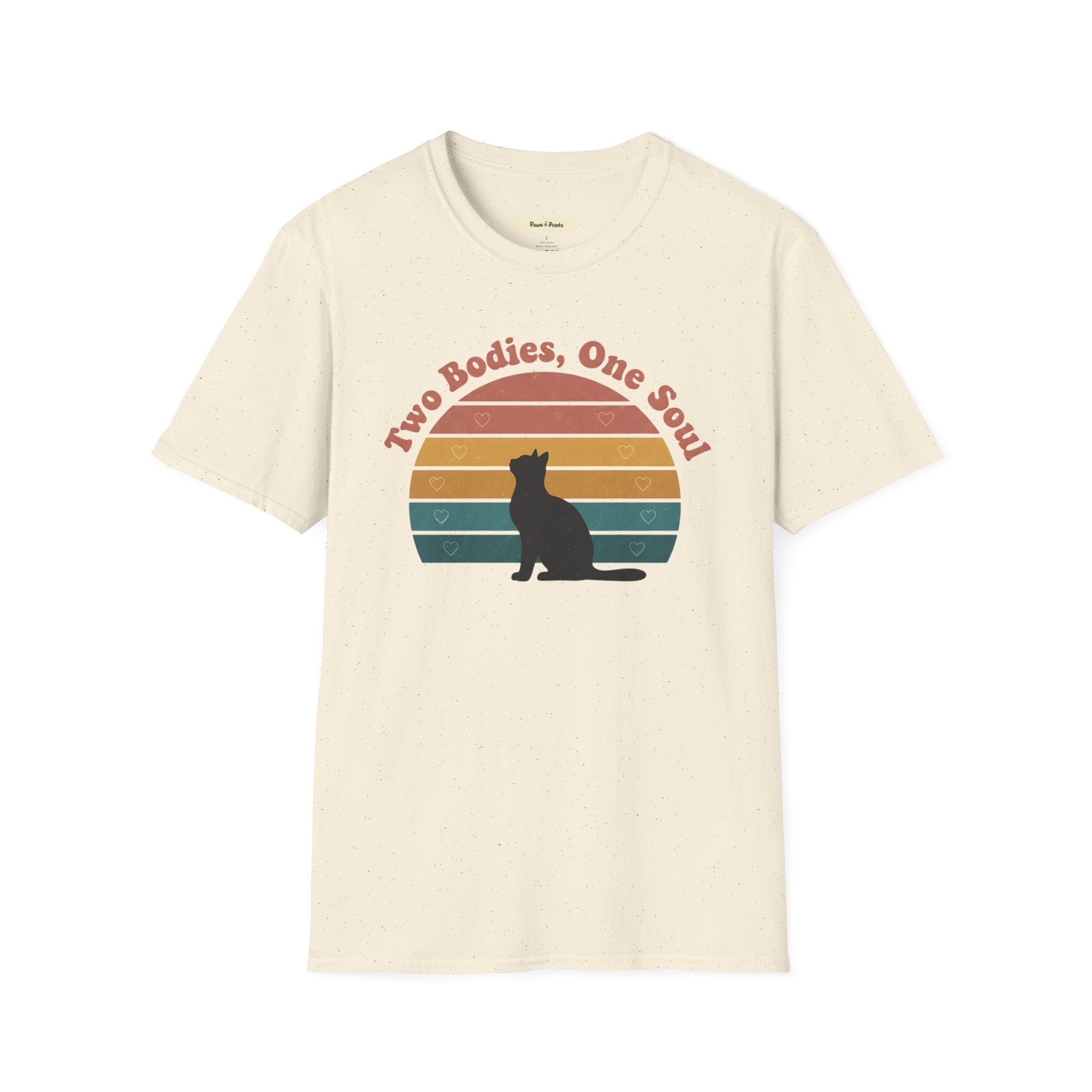 Two Bodies One Soul Cat T-Shirt
