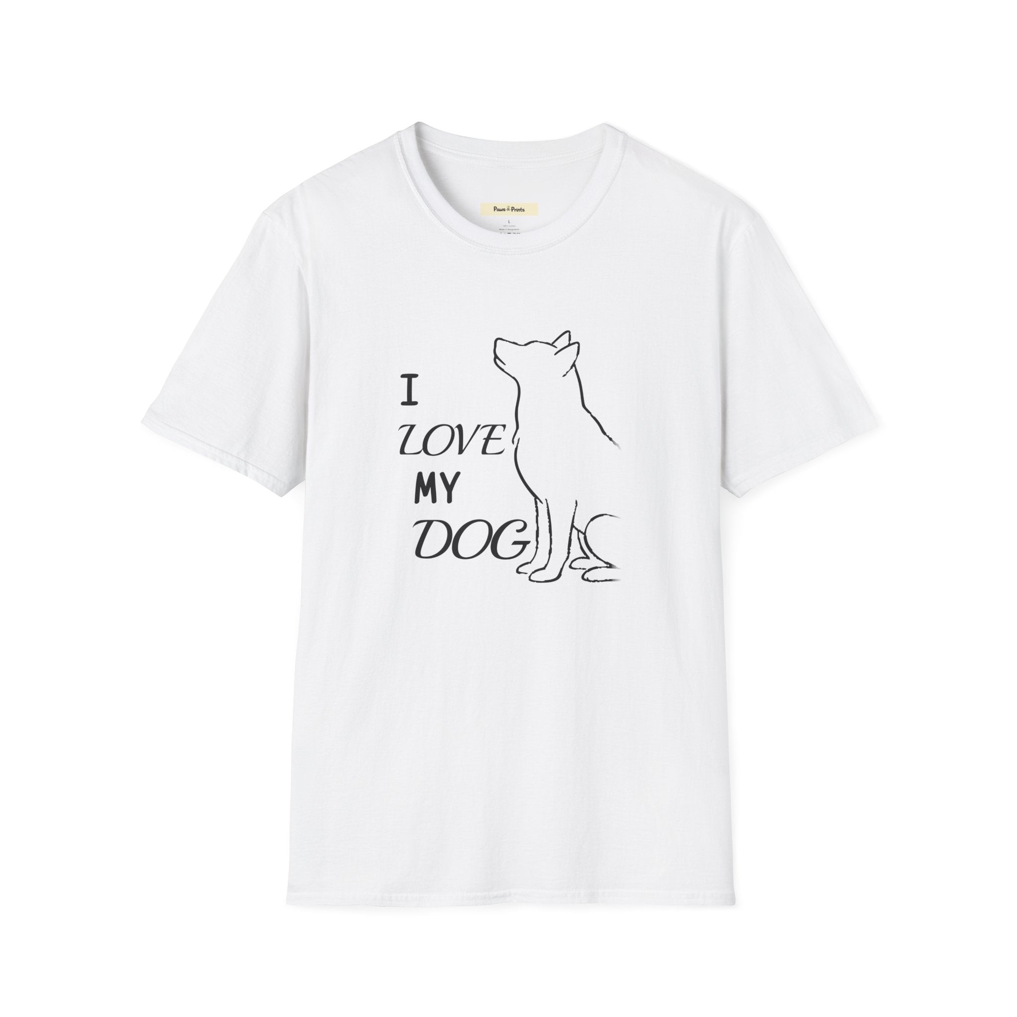 I Love My Dog T-Shirt