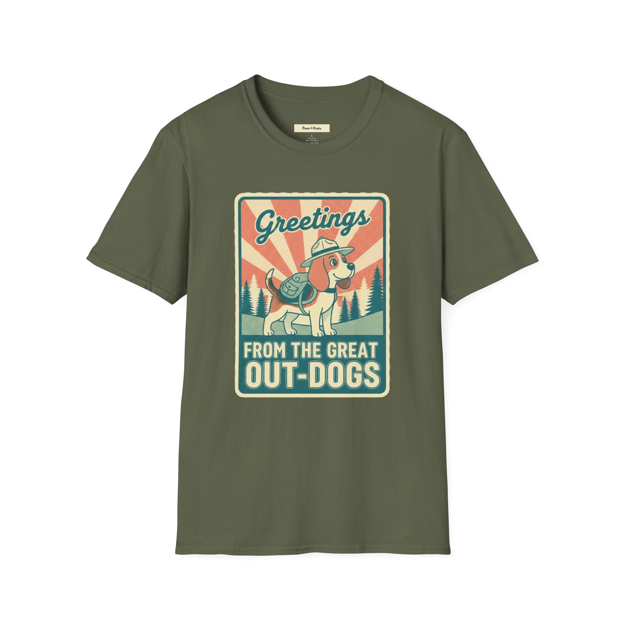 Greetings From The Great Out-Dogs T-Shirt