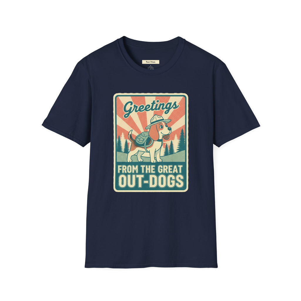 Greetings From The Great Out-Dogs T-Shirt