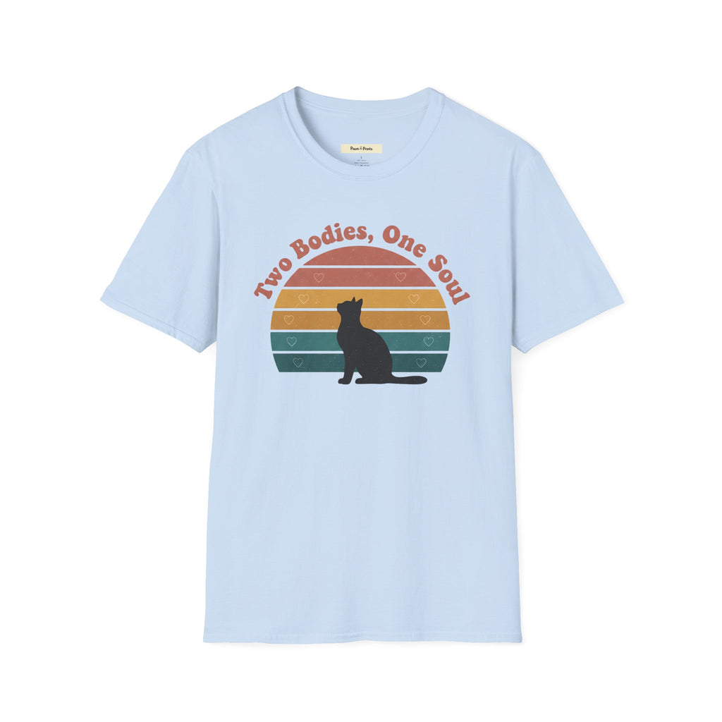 Two Bodies One Soul Cat T-Shirt