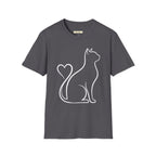 Cat Heart Tail T-Shirt