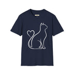 Cat Heart Tail T-Shirt