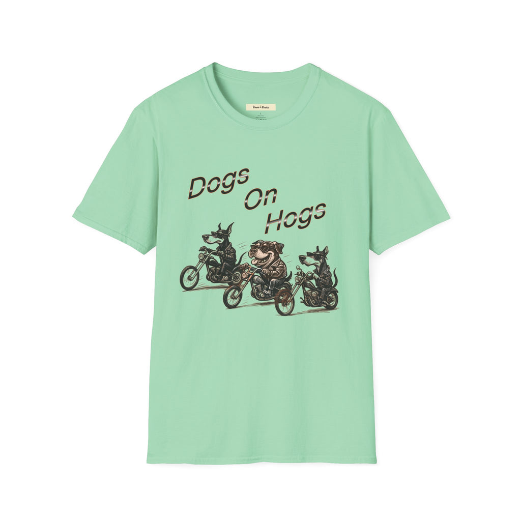 Dogs On Hogs T-Shirt