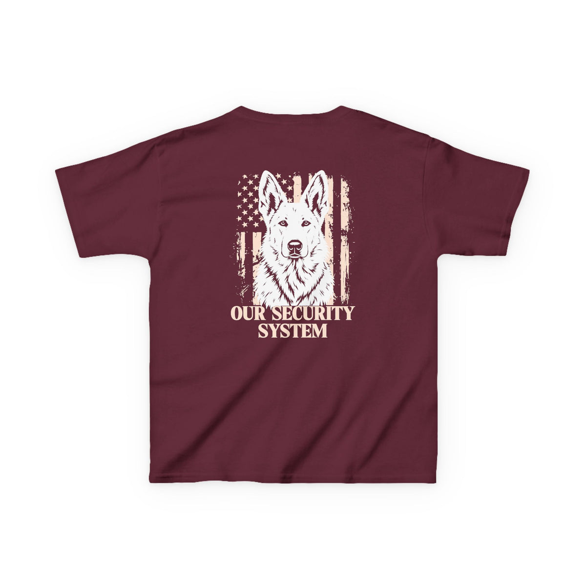 Our Security System Back Print - KIDS