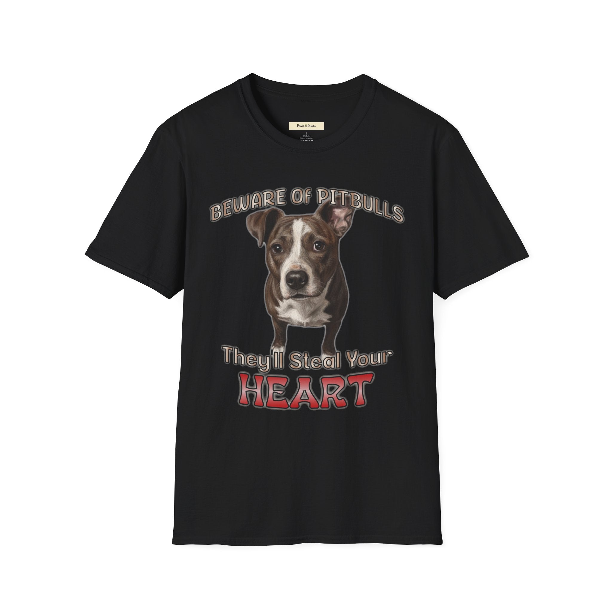 Beware of Pitbulls Dog T-Shirt