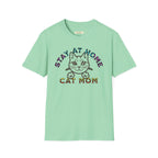 Stay At Home Cat Mom T-Shirt