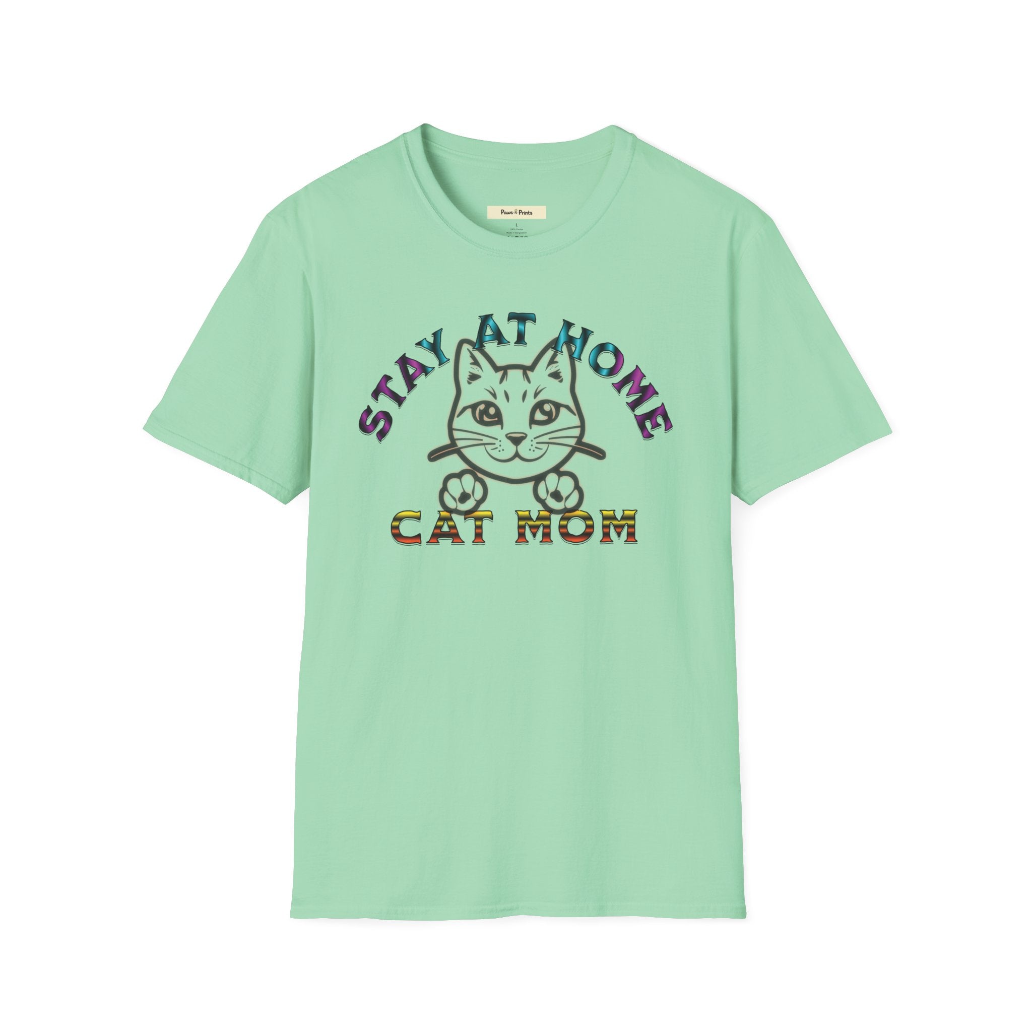 Stay At Home Cat Mom T-Shirt