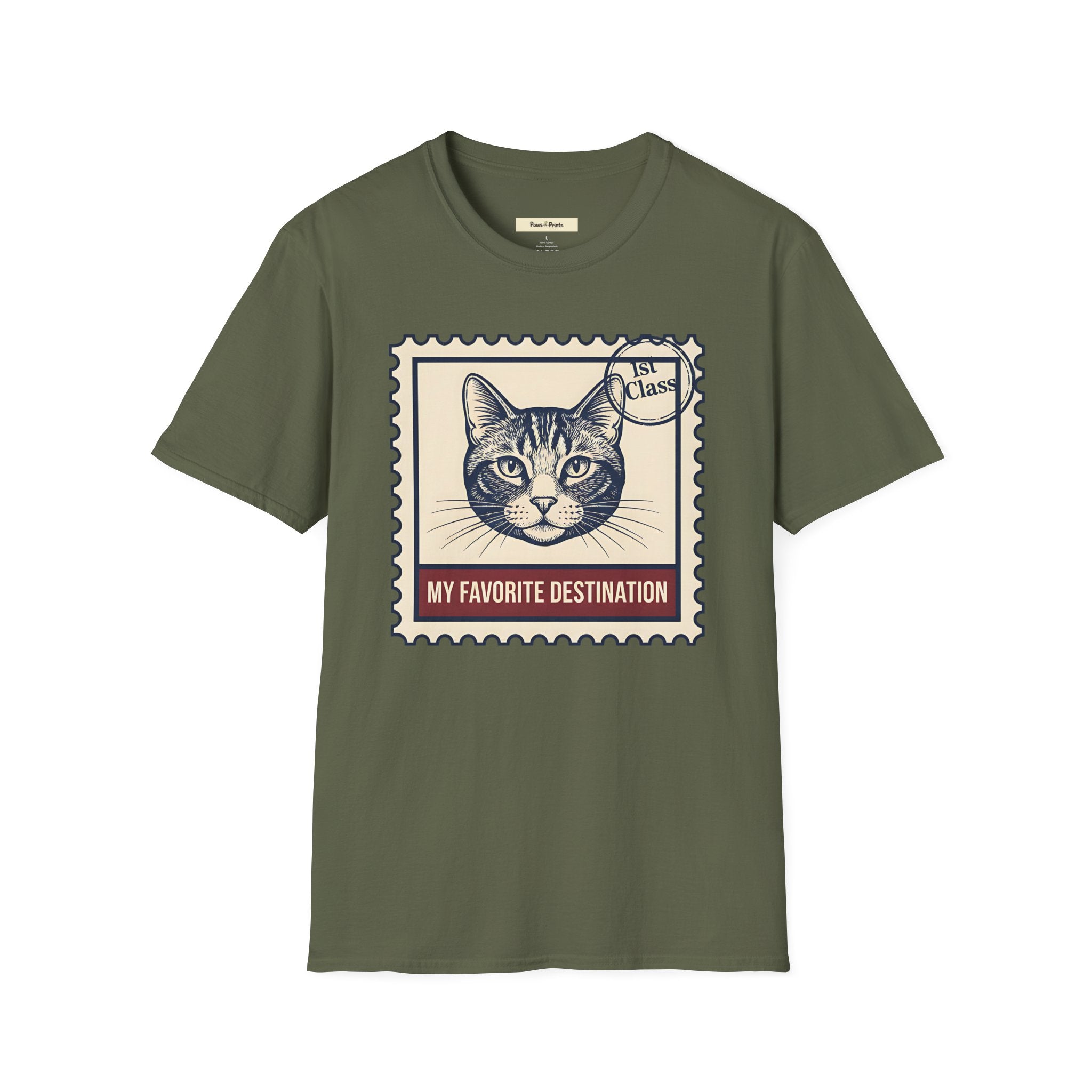 My Favorite Destination Cat T-Shirt