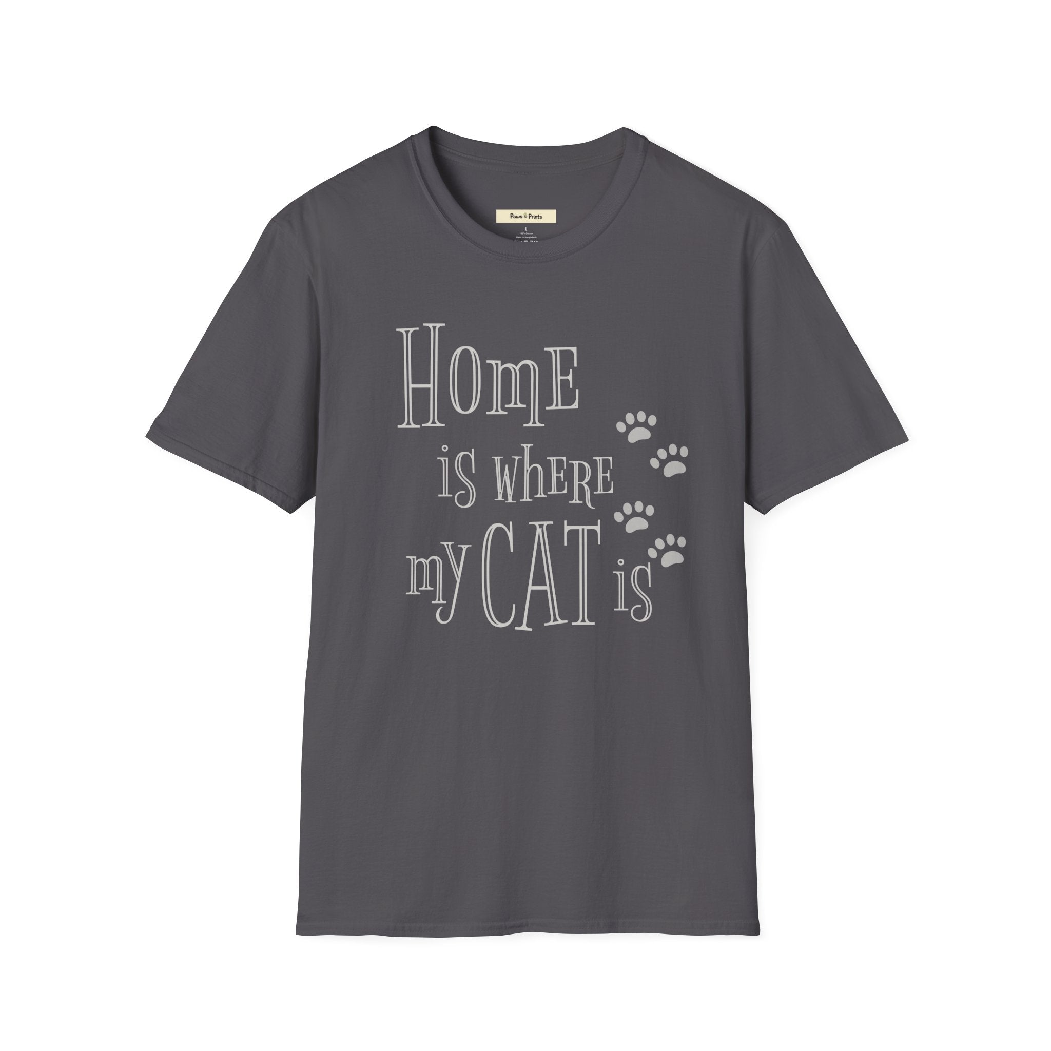 Home is Where My Cat is T-Shirt