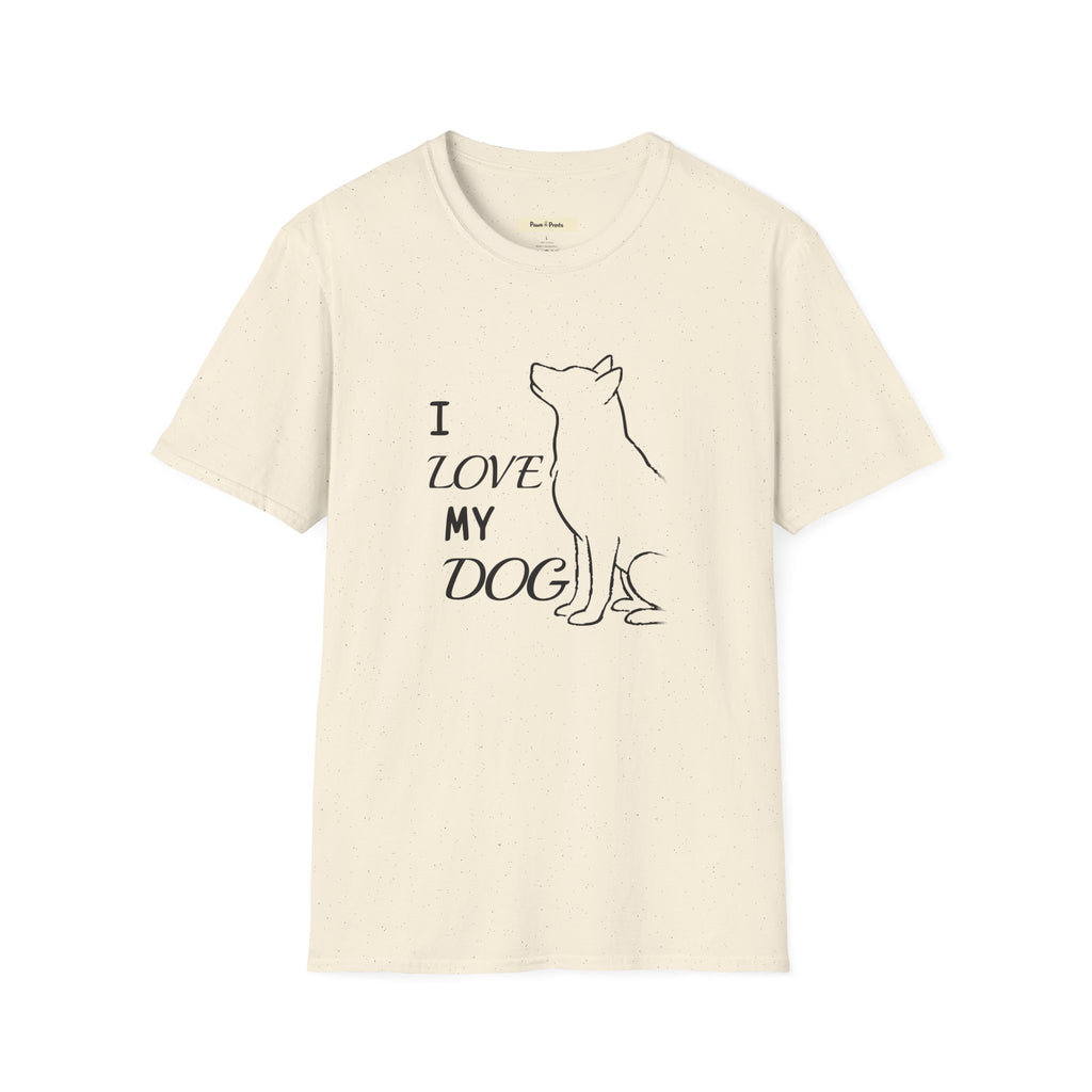I Love My Dog T-Shirt