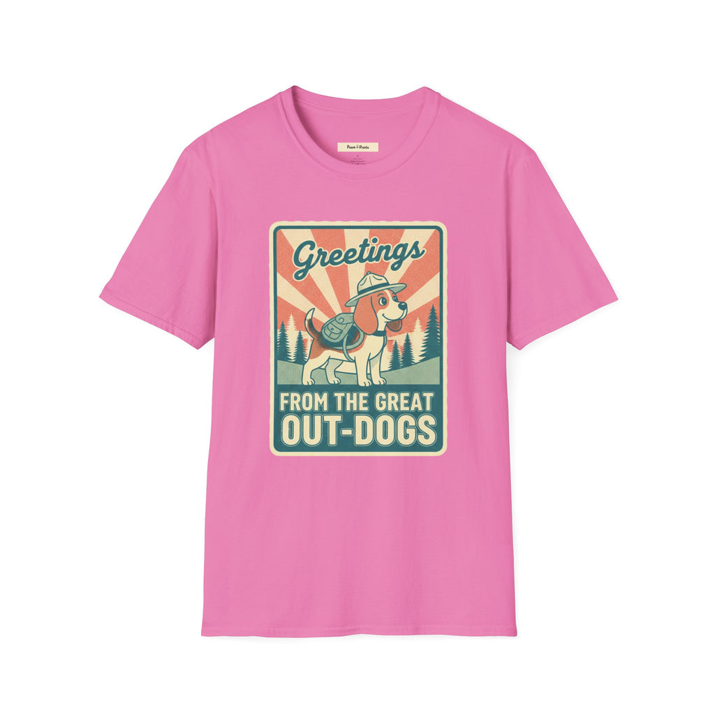 Greetings From The Great Out-Dogs T-Shirt