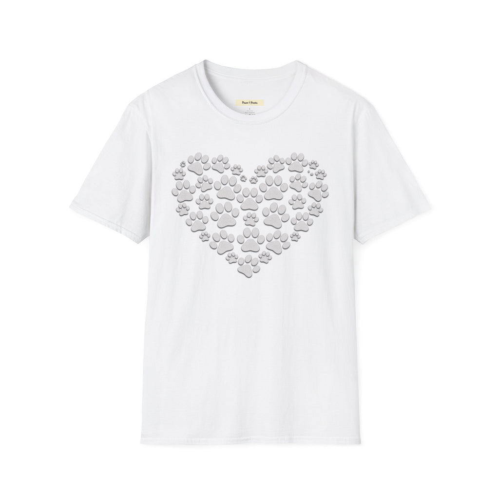 Cat Paw Heart T-Shirt