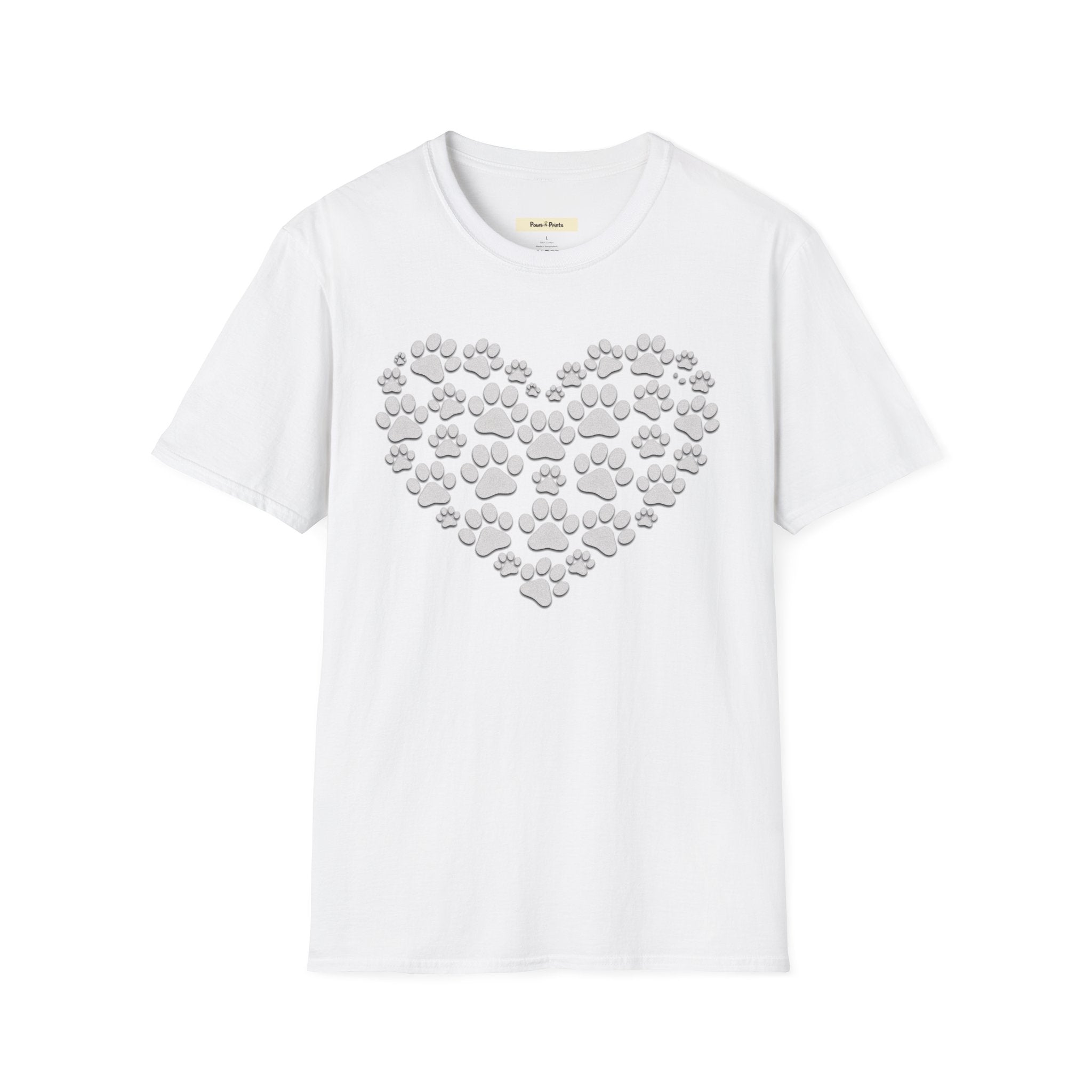 Cat Paw Heart T-Shirt