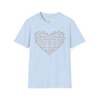 Cat Paw Heart T-Shirt